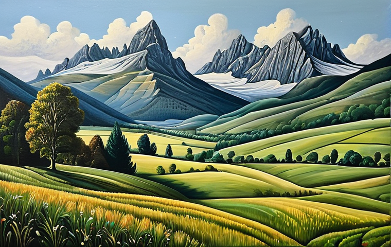 미술 교육과 아크릴화 기법 - "Abstract acrylic painting, vibrant colors expressing joy, gestural brushstrokes, canvas texture vis...